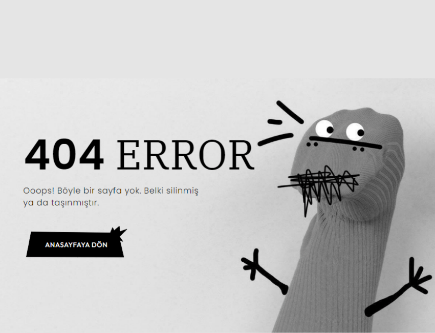 Web Sayfalarında Neden Bazı Zamanlarda 404 Hatası Alırız?